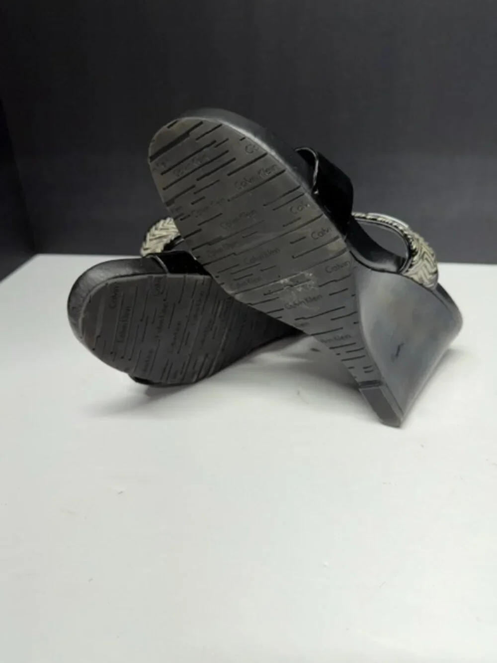 Calvin Klein Omira Wedge Sandal Woman's Size 9.5